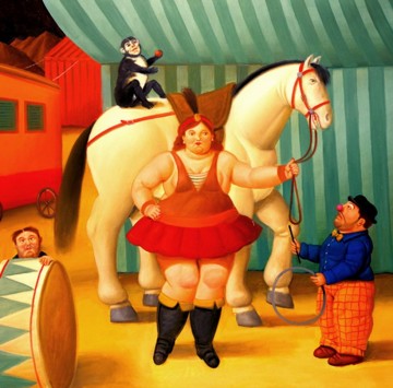  cirque Tableaux - Troupe de cirque Fernando Botero